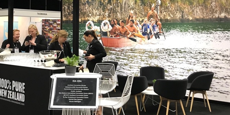 100% Pure NZ stand at the recent AFNC 2018