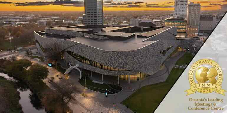 Te Pae Christchurch retains Oceania's Leading Meetings &amp; Conference Centre title