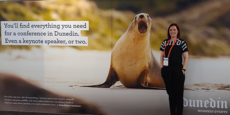Nicole Carvell and friend