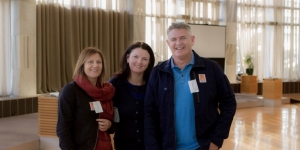 Lu Budden, Convention Management New Zealand Ltd; Elena Ford, Te Papa Venues; Dean Bradley, Convention Management New Zealand Ltd