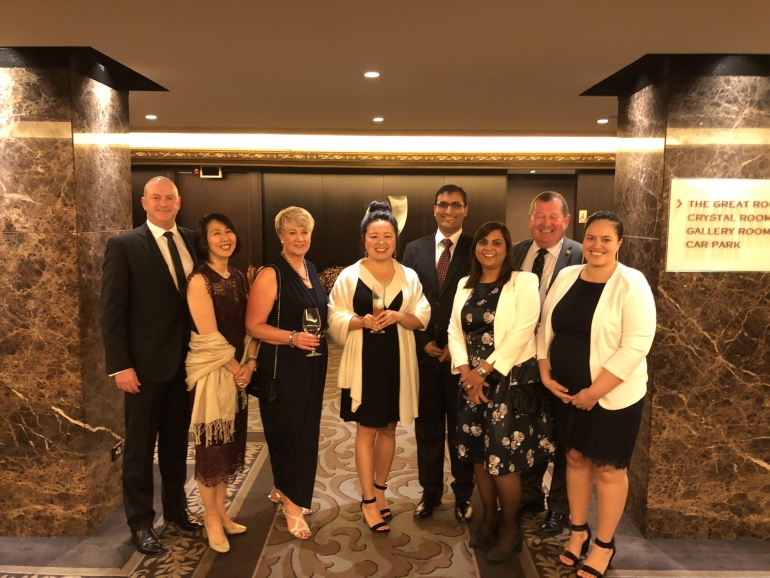 Sudima Hotels &amp; Resorts had three winners on the night - Les Morgan, Leigh Higgins and Roma Patel, as well as taking out the award for Hotel Industry Environmental Initiative of the Year